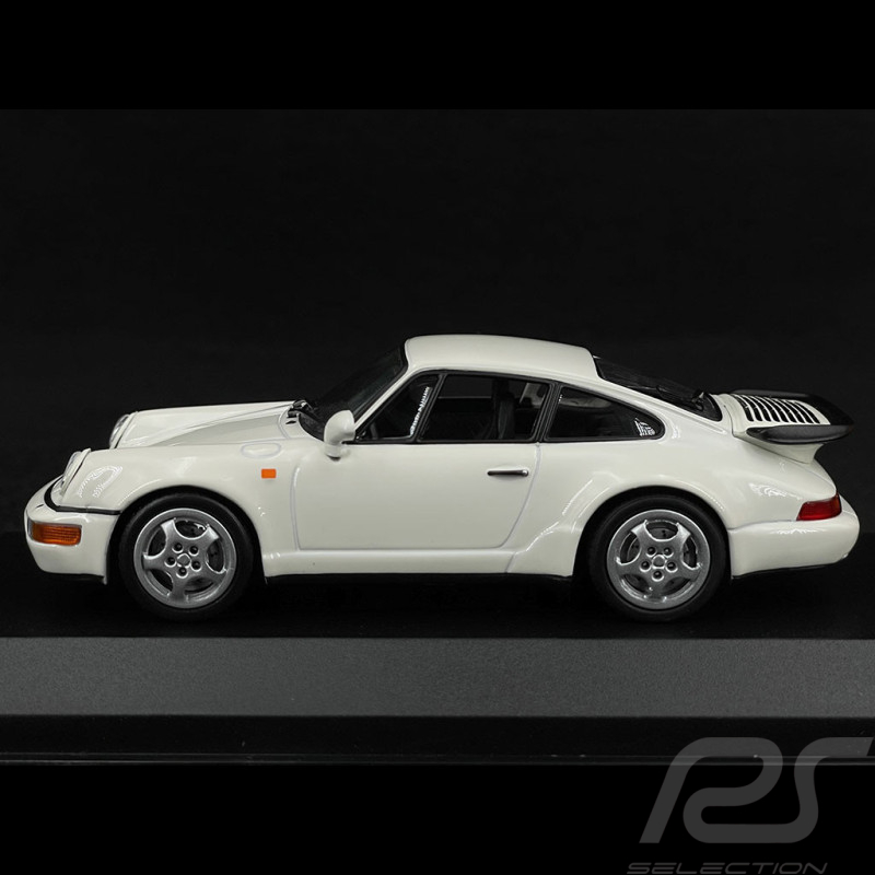 Porsche 911 Turbo Type 964 1990 Blanc Grand Prix 1/43 Minichamps 940069105