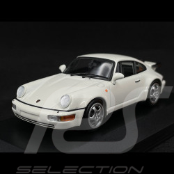 Porsche 911 Turbo Type 964 1990 Blanc Grand Prix 1/43 Minichamps 940069105