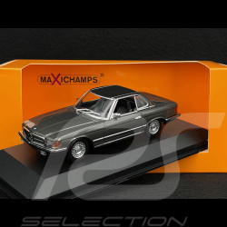 Mercedes-Benz 350 SL Cabriolet Hardtop 1974 Gris Métallique 1/43 Minichamps 940033451