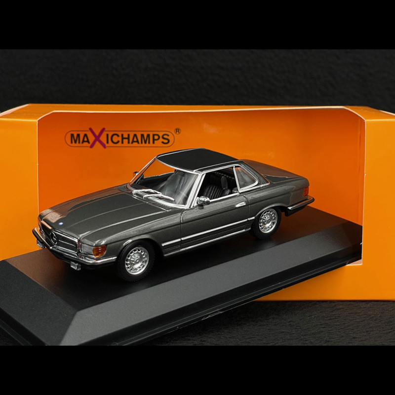 Mercedes-Benz 350 SL Cabriolet Hardtop 1974 Metallic Grey 1/43