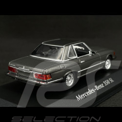 Mercedes-Benz 350 SL Cabriolet Hardtop 1974 Gris Métallique 1/43 Minichamps 940033451