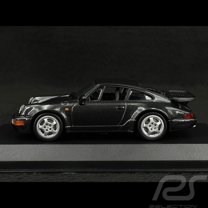 Porsche 911 Turbo Typ 964 1990 Schwarz 1/43 Minichamps 940069106