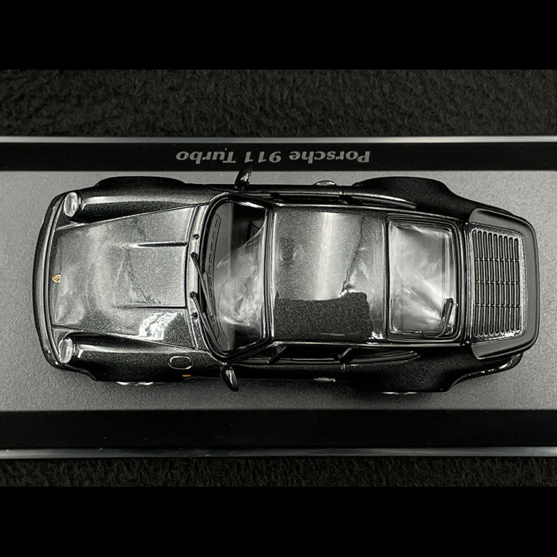 Porsche 911 Turbo Type 964 1990 Black Pearl 1/43 Minichamps 940069106