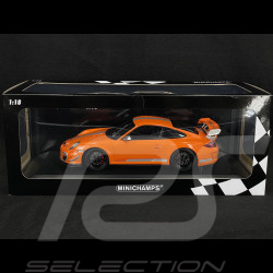 Porsche 911 GT3 RS 4.0 Typ 997 2011 Orange 1/18 Minichamps 155062224