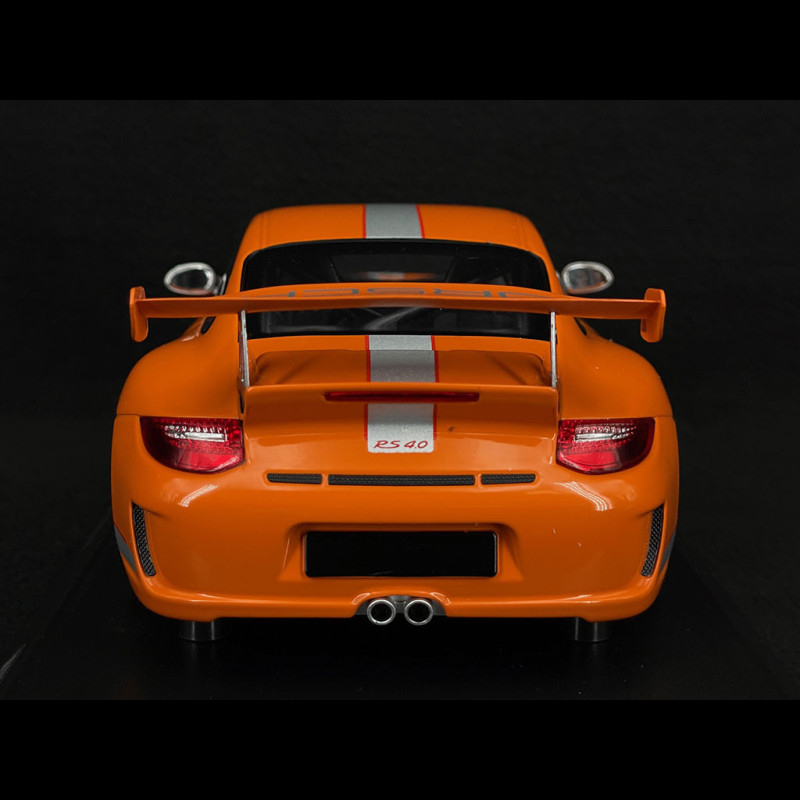Voiture Miniature Porsche 911 GT3 RS 4.0 2011 Orange 1/18 - 155062224  MINICHAMPS