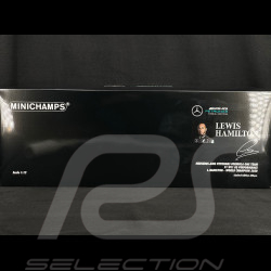 Lewis Hamilton Mercedes AMG F1 W11 Champion du Monde 2020 1/12 Minichamps 127201444