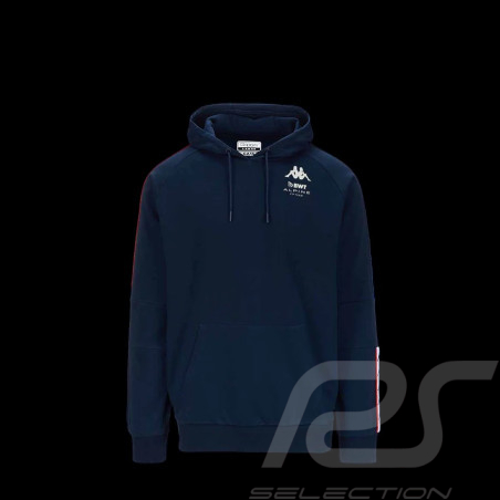 Alpine Hoodie F1 Team Sweatshirt Ocon Gasly Kappa Anhod Navy Blue 341P6XW_B29 - Men's