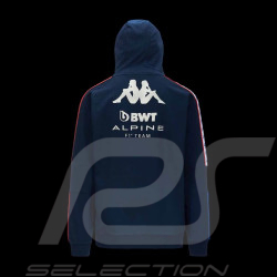 Sweatshirt Alpine F1 Team Hoodie à Capuche Ocon Gasly Kappa Anhod Bleu Marine 341P6XW_B29 - Homme