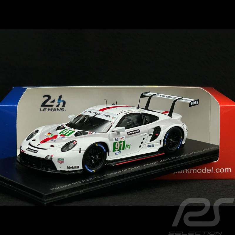 Porsche 911 RSR-19 Type 991 n° 91 Winner 24h Le Mans 2022 1/43 Spark S8645