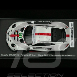 Porsche 911 RSR-19 Type 991 n° 91 Sieger 24h Le Mans 2022 1/43 Spark S8645