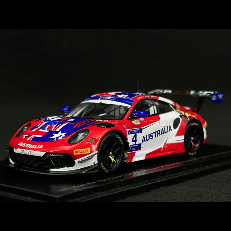 Miniature Spark 1/43 – Porsche 997 Cup N°94 Vainqueur 24H Paul Ricard 2016 – Prévente