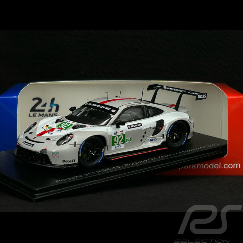 Porsche 911 RSR-19 Type 991 n° 92 24h Le Mans 2022 1/43 Spark S8646