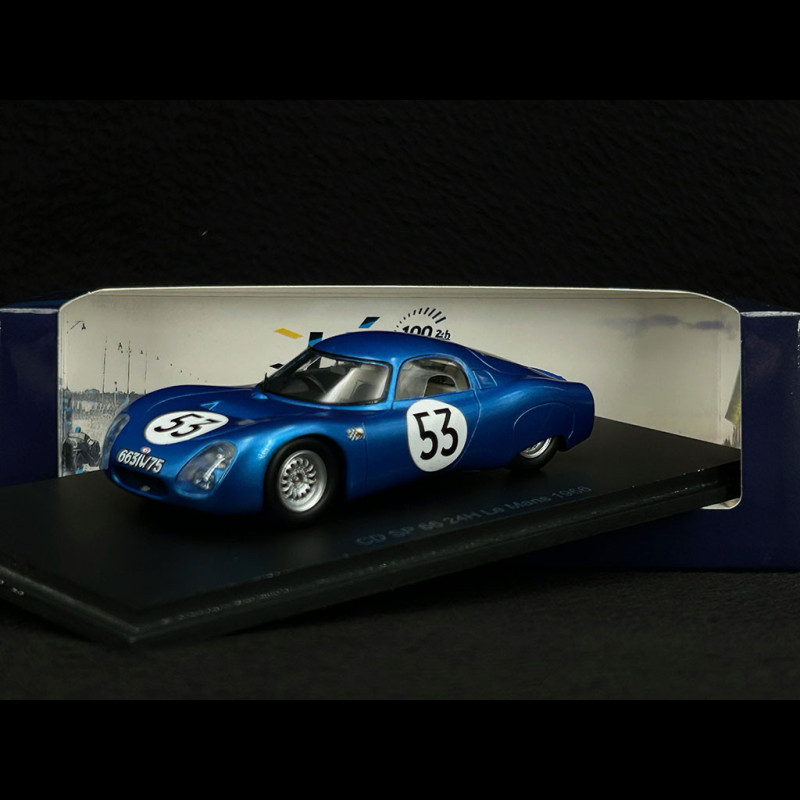 Alpine A210 N°55 – 24 Heures Du Mans 1966 – Échelle 1/43 – Ixo – Collection