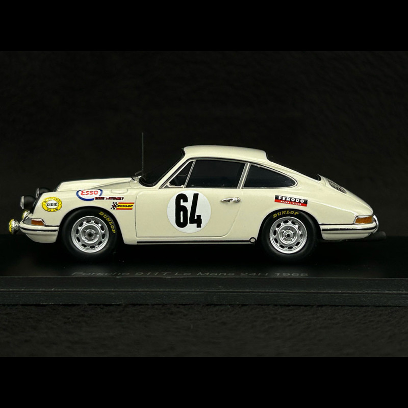 Porsche 911T N°66 Le Mans 1969 Egreteaud-Lopez - Spark Model S9749 (1:43) Neuve