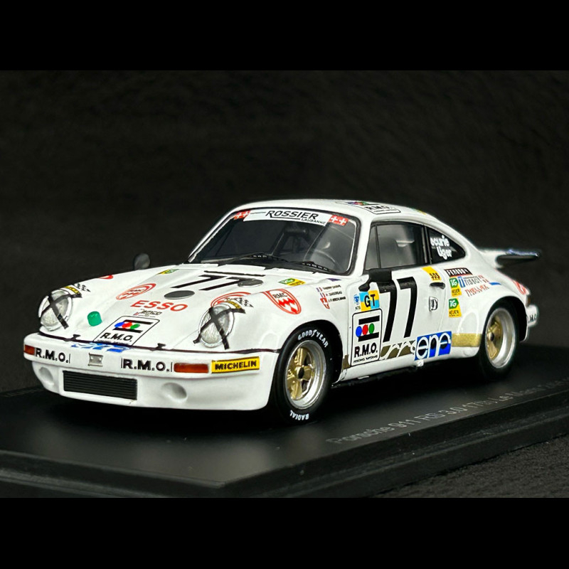 Porsche 911 RS 3.0 n° 77 24h Le Mans 1975 1/43 Spark S9808