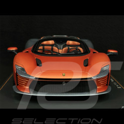 Ferrari Daytona SP3 Icona 2022 Open roof Titanium grey / Orange 1/18 BBR P18214ST