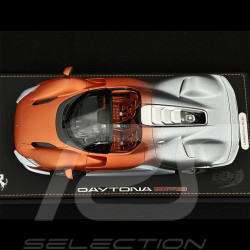 Ferrari Daytona SP3 Icona 2022 Open roof Gris Titanium / Orange 1/18 BBR P18214ST