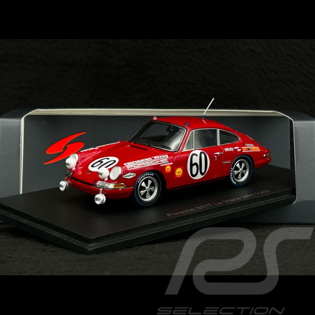 Porsche 911T n° 60 24h Le Mans 1968 1/43 Spark S9741