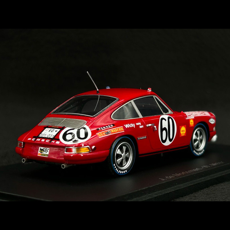 Spark S9738 1/43 Porsche 911T No.43 12th Le Mans