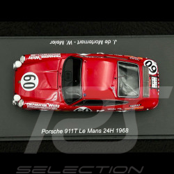 Porsche 911T n° 60 24h Le Mans 1968 1/43 Spark S9741