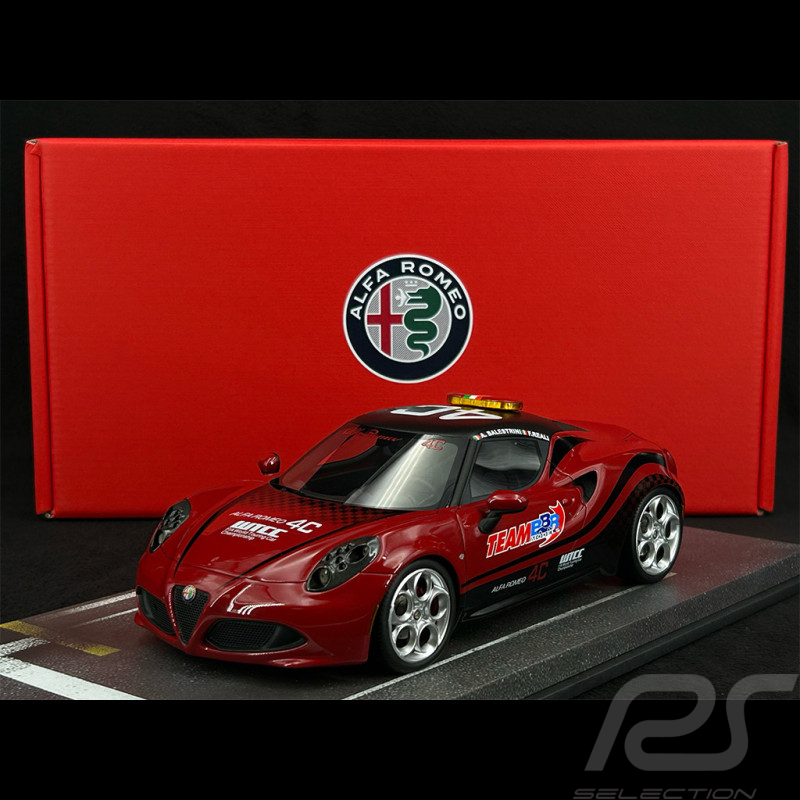 Alfa Romeo 4C Safety Car FIA WTCC 2014 Team BBR Rot metallic 1/18 BBR BOL28