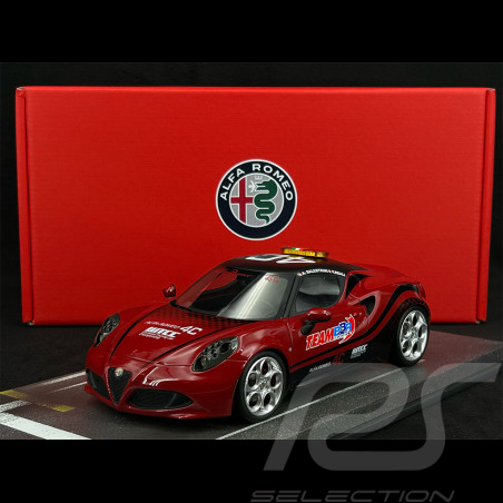 Alfa Romeo 4C Safety Car FIA WTCC 2014 Team BBR Red metallic 1/18 BBR BOL28