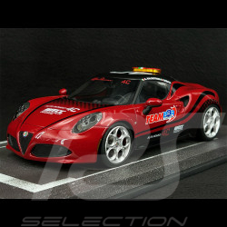 Alfa Romeo 4C Safety Car FIA WTCC 2014 Team BBR Red metallic 1/18 BBR BOL28