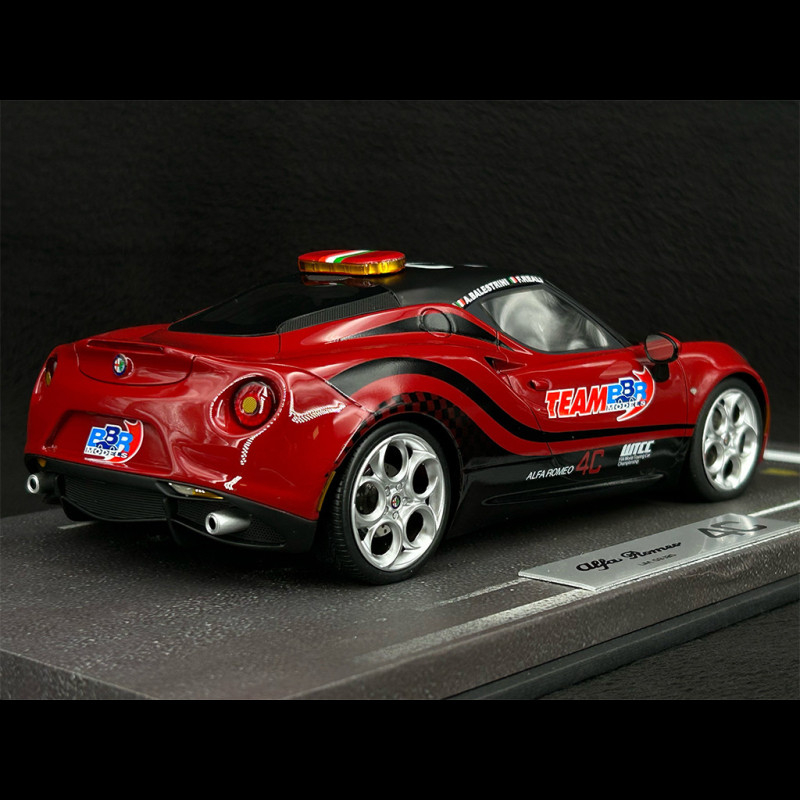 Alfa Romeo 4C Safety Car FIA WTCC 2014 Team BBR Red metallic 1/18 BBR BOL28