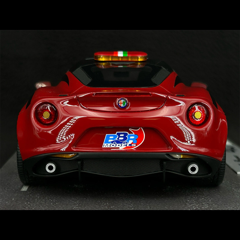 Alfa Romeo 4C Safety Car FIA WTCC 2014 Team BBR Red metallic 1/18 BBR BOL28