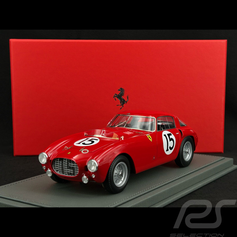 Ferrari 340 MM Berlinetta Nr 15 Platz 10. 24h Le Mans 1953 Scuderia Ferrari 1/18 BBR BBR1852A