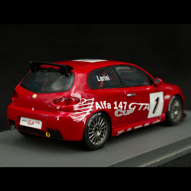 Alfa Romeo 147 GTA Cup N° 1 FIA ETCC 2003 presentation 1/43 Spark S0480