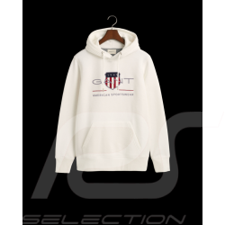 Gant Sweatshirt Hoodie mit Kapuze Weiß - Herren 2047082-113