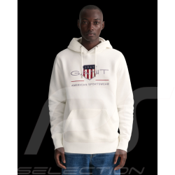 Gant Hoodie Sweatshirt White 2047082-113