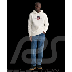 Gant Hoodie Sweatshirt White 2047082-113