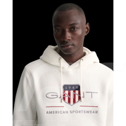 Gant Sweatshirt Hoodie mit Kapuze Weiß - Herren 2047082-113