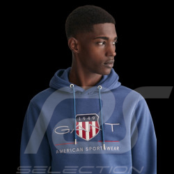 Gant Hoodie Sweatshirt Blue 2047082-403