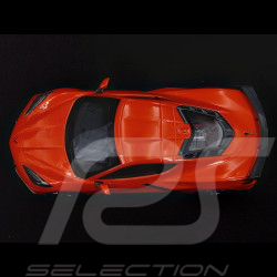 Chevrolet Corvette Stingray High Wing 2020 Sebring Orange 1/18 TrueScale TS0285