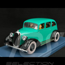 Tintin La Voiture des gangsters - Tintin en Amérique - Vert 1/24 29926