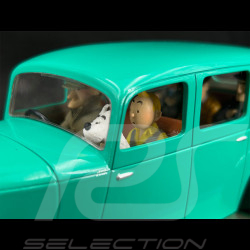 Tintin La Voiture des gangsters - Tintin en Amérique - Vert 1/24 29926