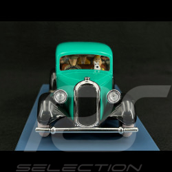 Tintin The Gangsters Car - Tintin In America - Green 1/24 29926