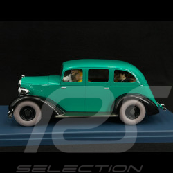 Tintin La Voiture des gangsters - Tintin en Amérique - Vert 1/24 29926