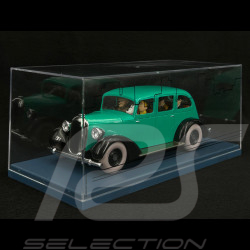 Tintin La Voiture des gangsters - Tintin en Amérique - Vert 1/24 29926