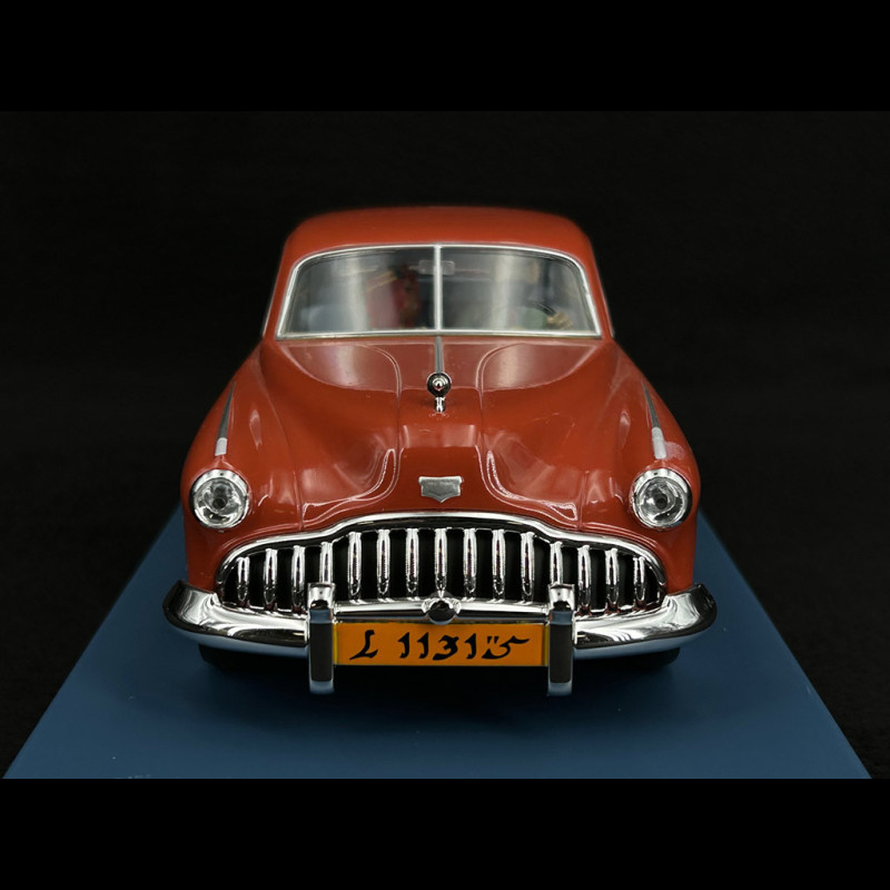 Figurine voiture Tintin 1/24 La Roadmaster de Muller