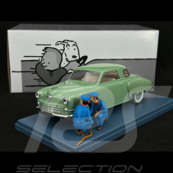 Tintin La Studebaker du garage Simoun - Tintin au pays de l’or Noir - Gris 1/24 29917