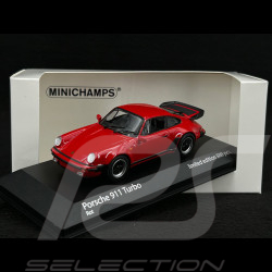 Porsche 911 Turbo Type 930 1977 Rouge Indien 1/43 Minichamps 943069007