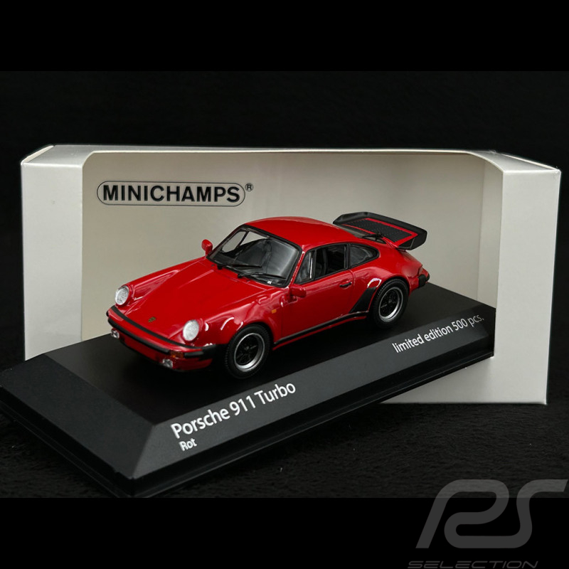 Porsche 911 Turbo Type 930 1977 Indischrot 1/43 Minichamps 943069007