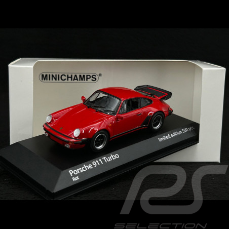 Porsche 911 Turbo Type 930 1977 Rouge Indien 1/43 Minichamps 943069007