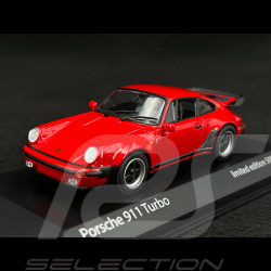 Porsche 911 Turbo Type 930 1977 Indischrot 1/43 Minichamps 943069007