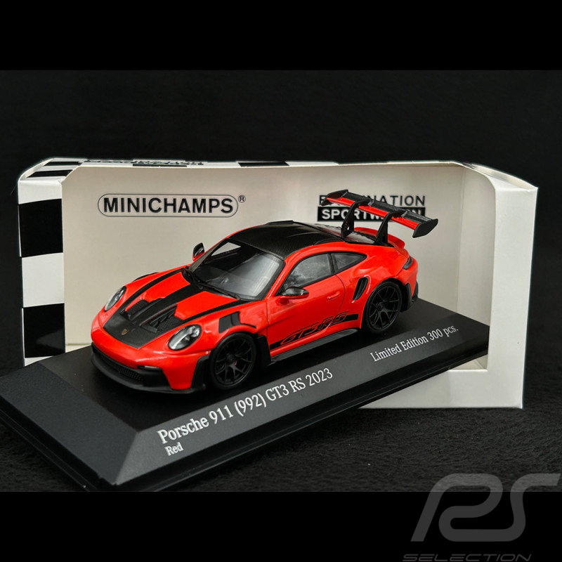Porsche 911 GT3 RS Type 992 Weissach Package 2023 Rouge Indien 1/43 Minichamps 413062108