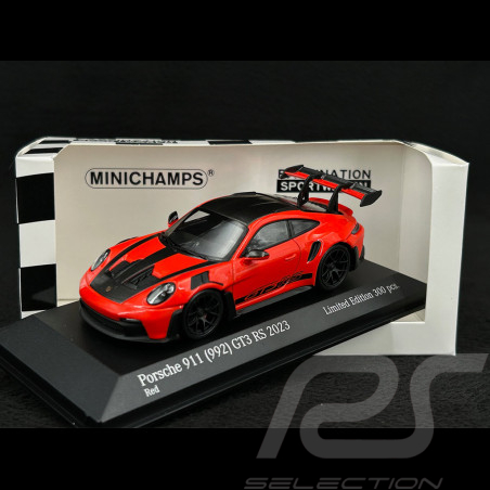 Porsche 911 GT3 RS Type 992 Weissach Package 2023 Rouge Indien 1/43 Minichamps 413062108